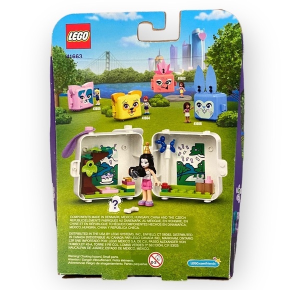 LEGO Friends 41663 Emma’s Dalmatian Cube Building Kit Puppy RETIRED New - Picture 2 of 3